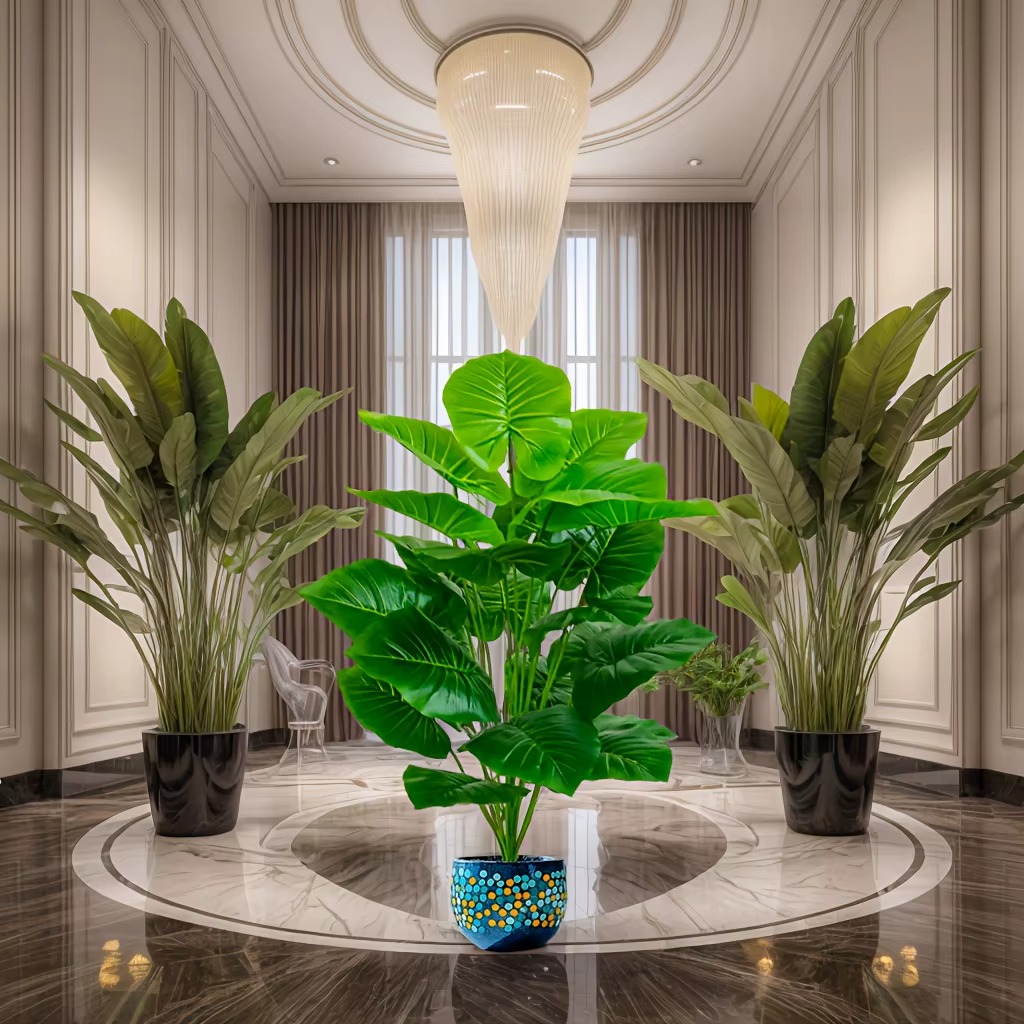 Monstera Adansonii - 1 szt. 60-105 cm Realistyczna Sztuczna