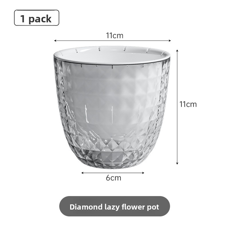 Przezroczysty plastikowy leniw – Aloe Vera Pot recenzja i cena