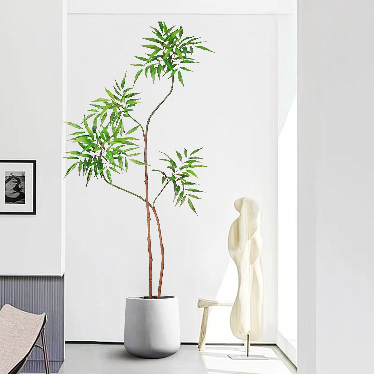 130-160CM sztuczne drzewo Bany – Ficus Lyrata Tree recenzja i cena