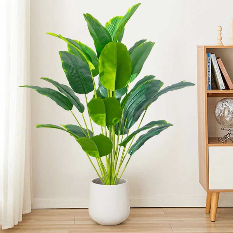 1 szt. Sztuczne rośliny Duża t – Ficus Lyrata Tree recenzja i cena